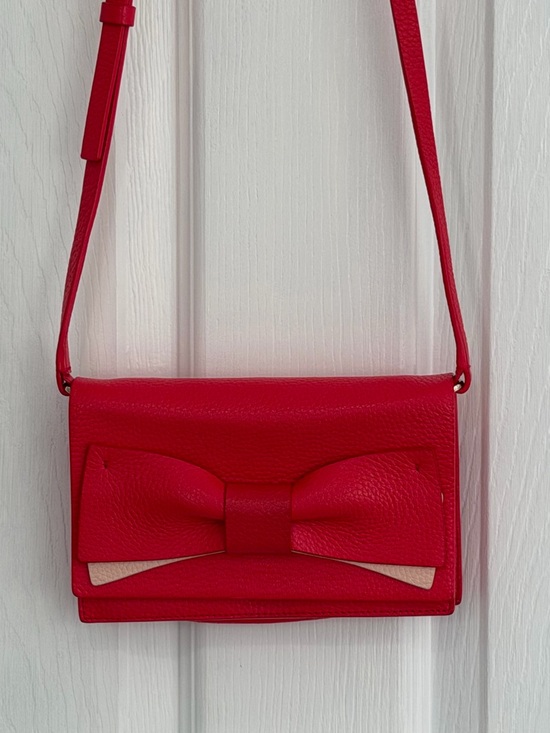 kate spade Handbags - kate spade Red Bow Crossbody Bag